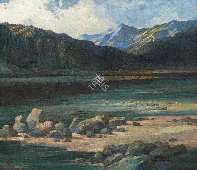 Gangooly, J.P. (Artist). Untitled. Oil on canvas, n.d. | Painting | FineArts | 00604687