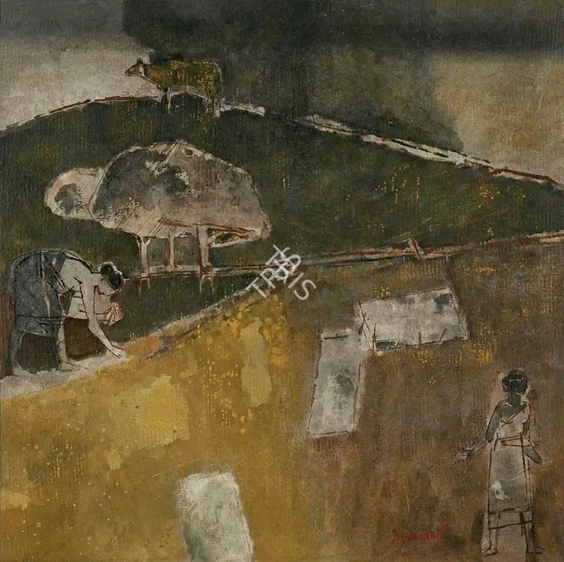 Haloi, Ganesh (Artist). Untitled, n.d. | Painting