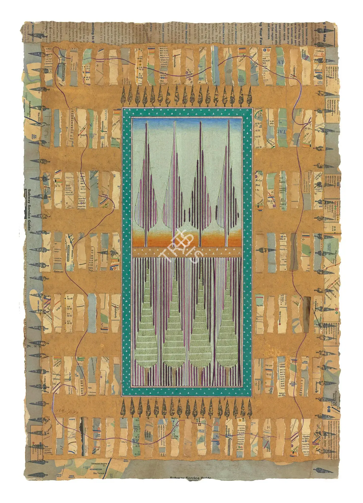 Rathore, Talha (Artist). A New Degree Of Separation/Togetherness, 2005 | Print