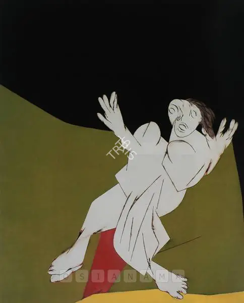 Mehta, Tyeb (Artist). Untitled. Oil on canvas, 1987 | Painting | FineArts | 00897224