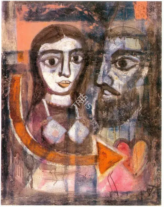 Narayan, Badri (Artist). Untitled, n.d. | Painting
