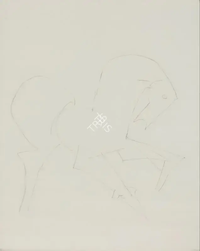 Husain, M.F. (Artist). Untitled, n.d. | Drawing