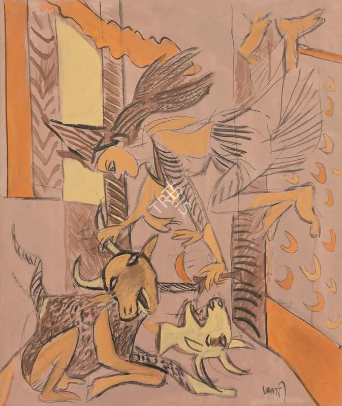 Subramanyan, K.G. (Artist). Untitled, 2008 | Painting