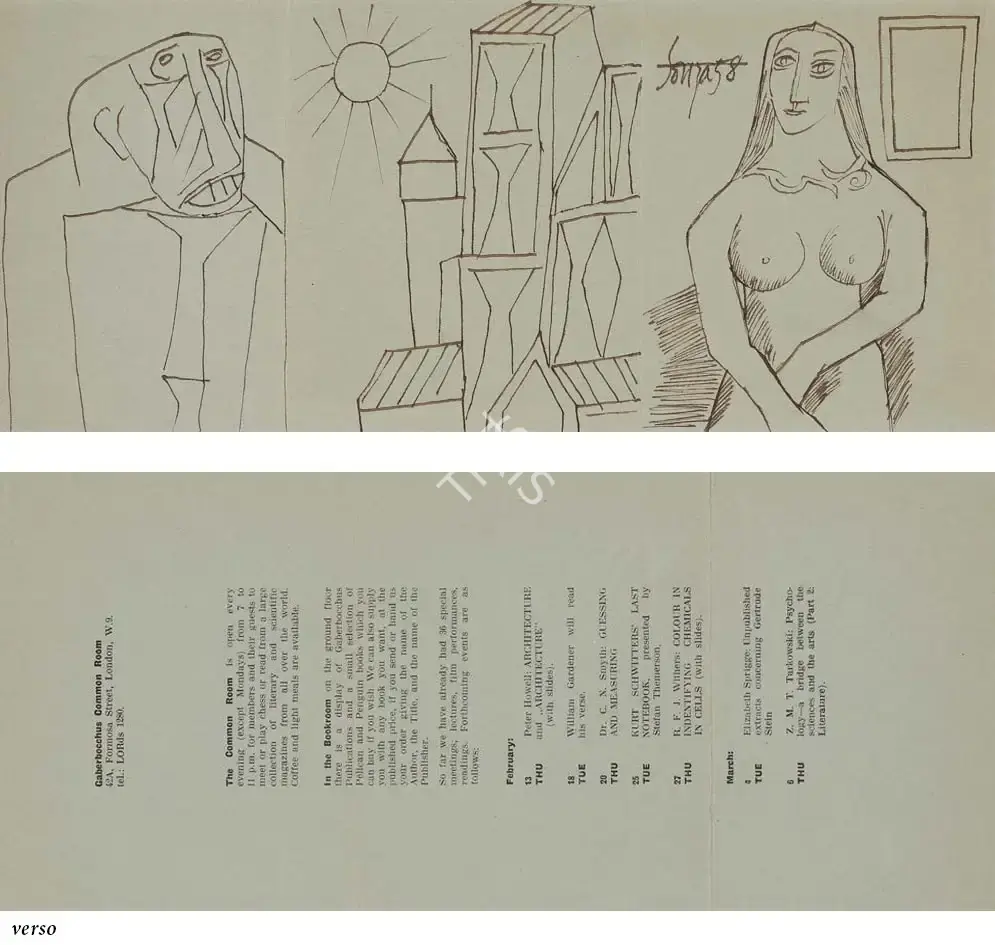 Souza, F.N. (Artist). Untitled, 1958 | Drawing