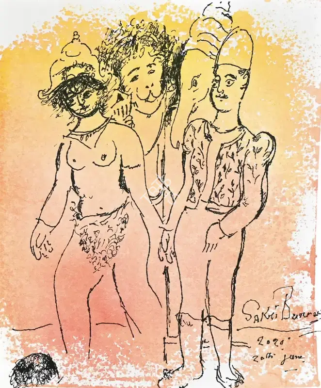Burman, Sakti (Artist). Untitled, 2020 | Painting
