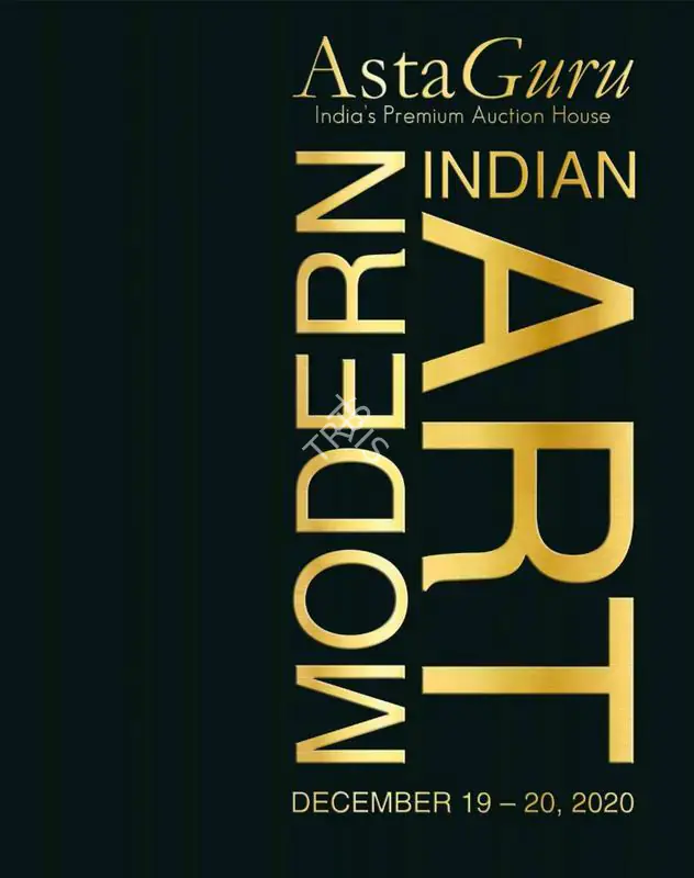Asta Guru (Auction House). Modern Indian Art. 20 December 2020, Online | Auction Catalogue | EconomicsArt | 00862370