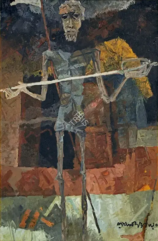 Ray, Shyamal Dutta (Artist). Untitled, 1992 | Painting