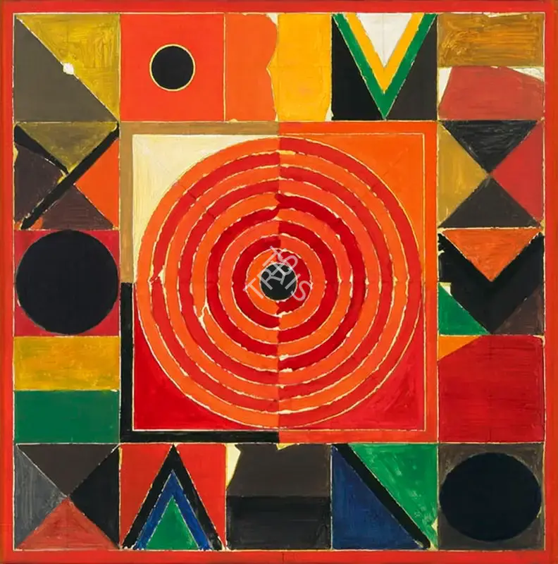 Raza, S.H. (Artist). Sansari, 1992 | Painting