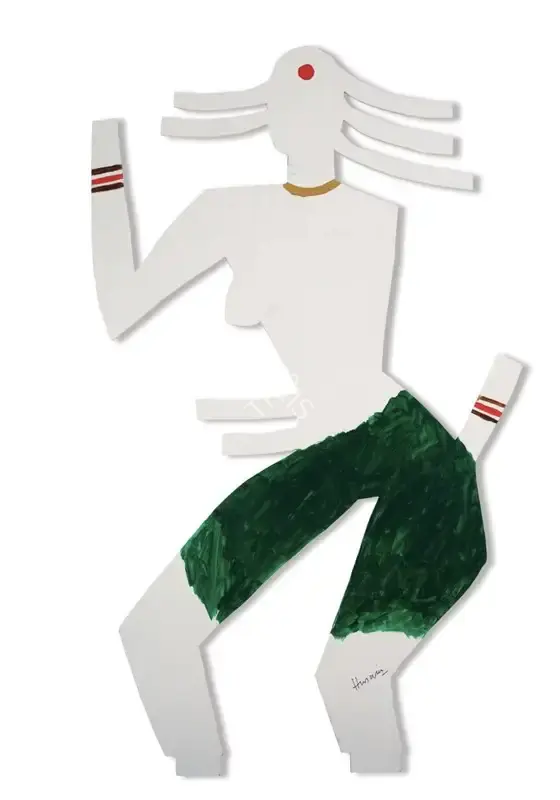 Husain, M.F. (Artist). Untitled, n.d. | Sculpture