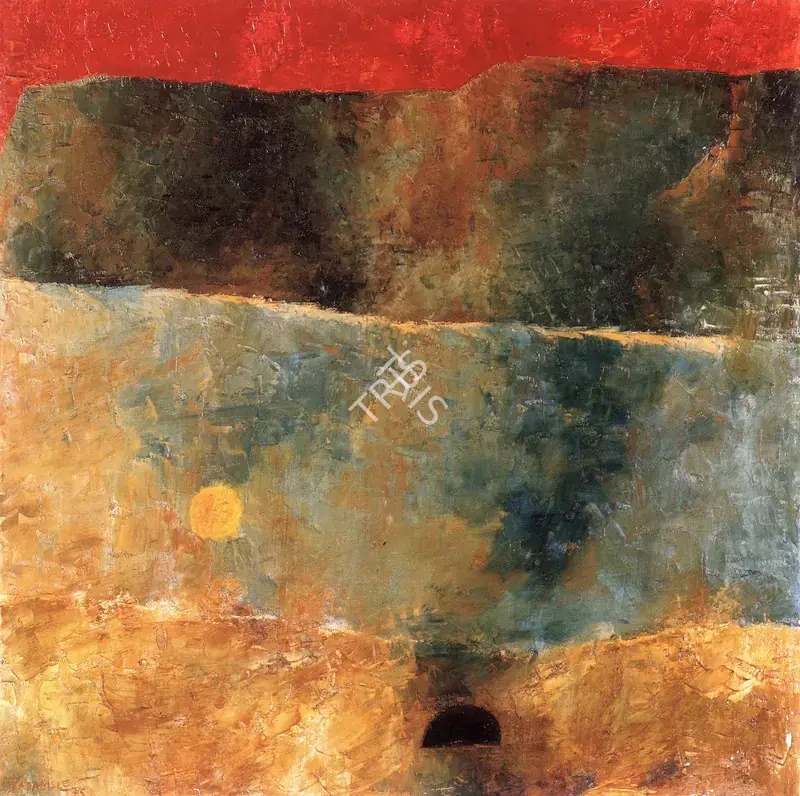 Padamsee, Akbar (Artist). Metascape, 1975 | Painting