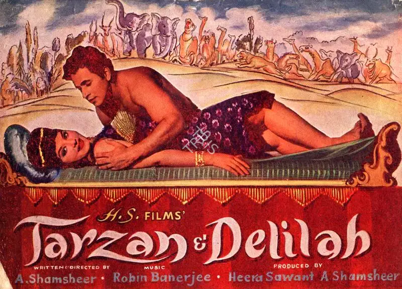 Savant, Heera (Producer), Tarzan And Delilah, 1964 | Song-Synopsis Booklet | CinemaEducation | 00780703