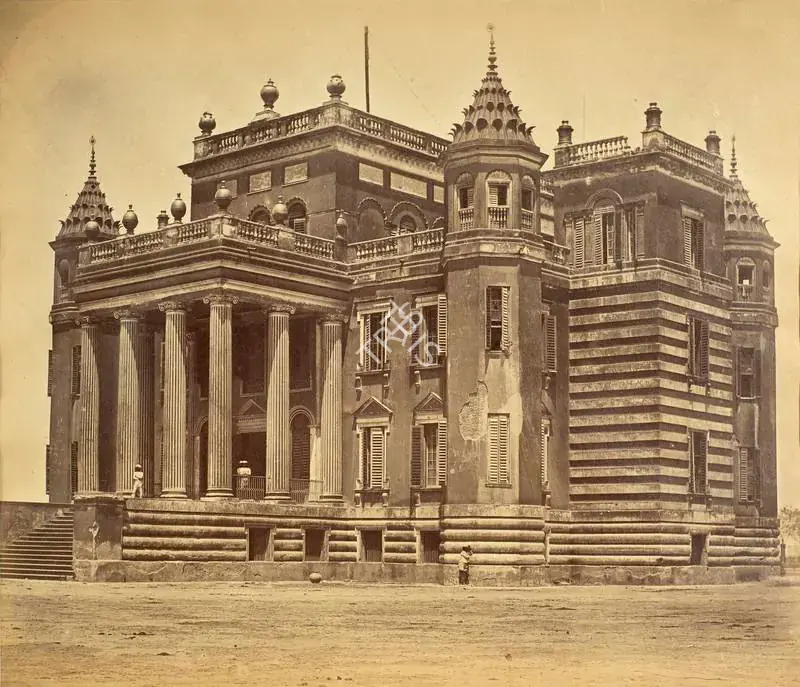Beato, Felice (Photographer). The Dilkhoosha Palace, Lucknow - India after Mutiny. Albumen print hinged on thin paper, March-April 1858 | Antiquarian Photograph | Photography | 00116264