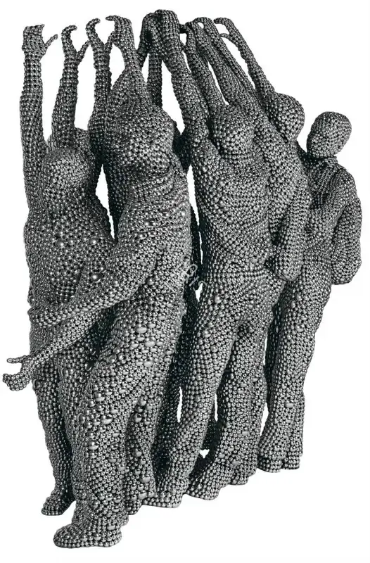 Shende, Valay (Artist). Virar Fast. Stainless steel discs, Edition 1/5, n.d. | Installation | FineArts | 00643325