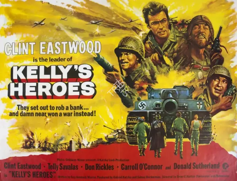 Katzka, Gabriel (Producer), Kelly's Heroes, 1970 | Poster | CinemaEducation | 00789615