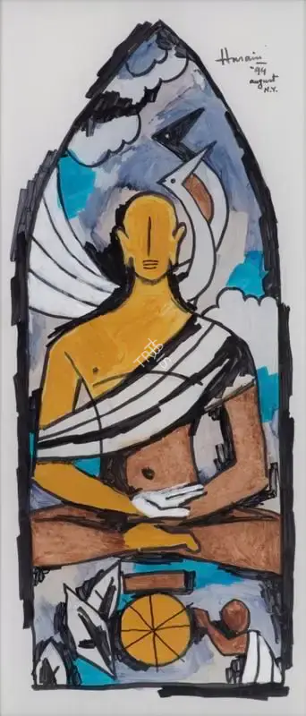 Husain, M.F. (Artist). Untitled, 1994 | Painting