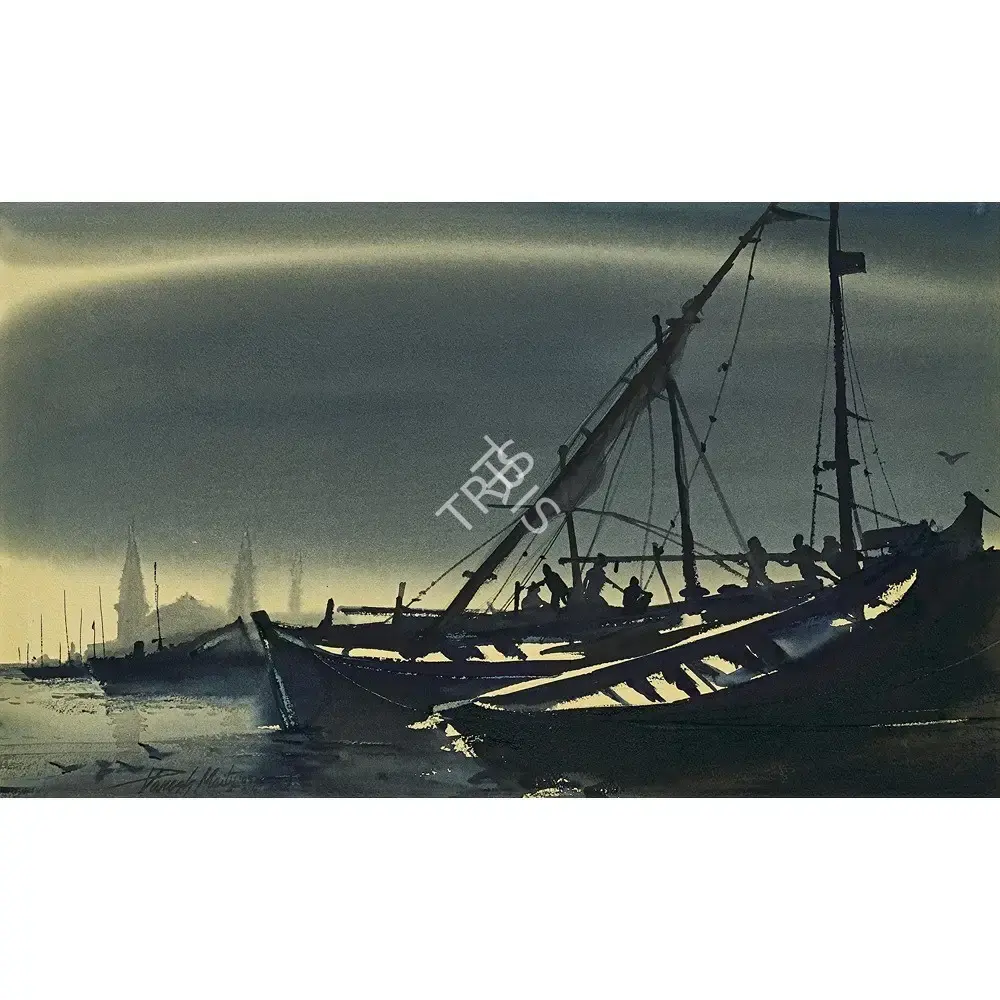 Maity, Paresh (Artist). Untitled, 2005 | Painting