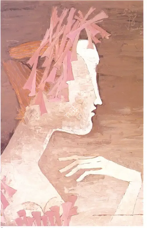 Husain, M.F. (Artist). Mustafa, 1975 | Painting