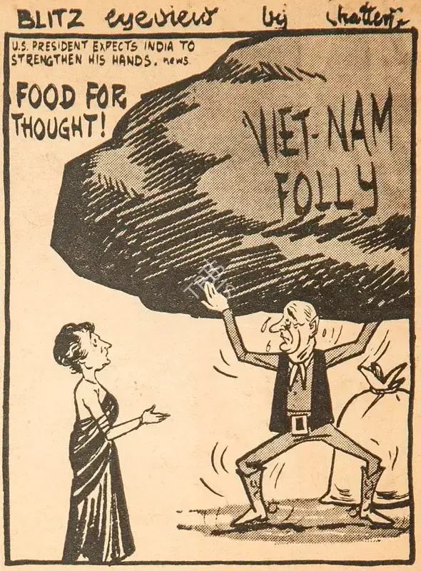 Chatterjee, Basu (Cartoonist). Food for Thought !, 1966 | Cartoons