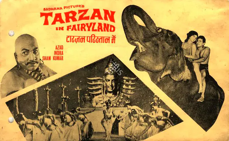 Thakur, Jyoti G. (Producer), Tarzan Paristan Me, 1968 | Song-Synopsis Booklet | CinemaEducation | 00780713