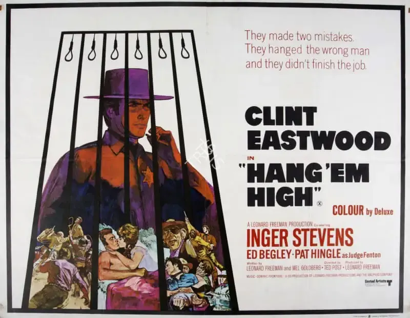 Freeman, Leonard (Producer), Hang 'Em High, 1968 | Poster | CinemaEducation | 00789596