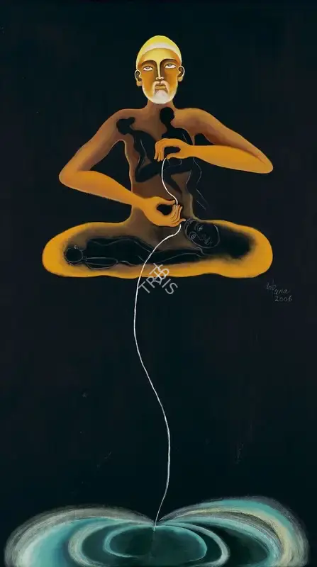 Caur, Arpana (Artist). Kabir, 2006 | Painting
