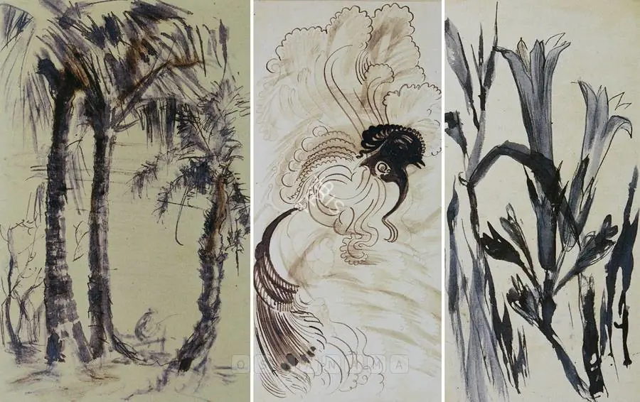 Dastidar, Kalikinkar G. (Artist). Untitled, n.d. | Painting