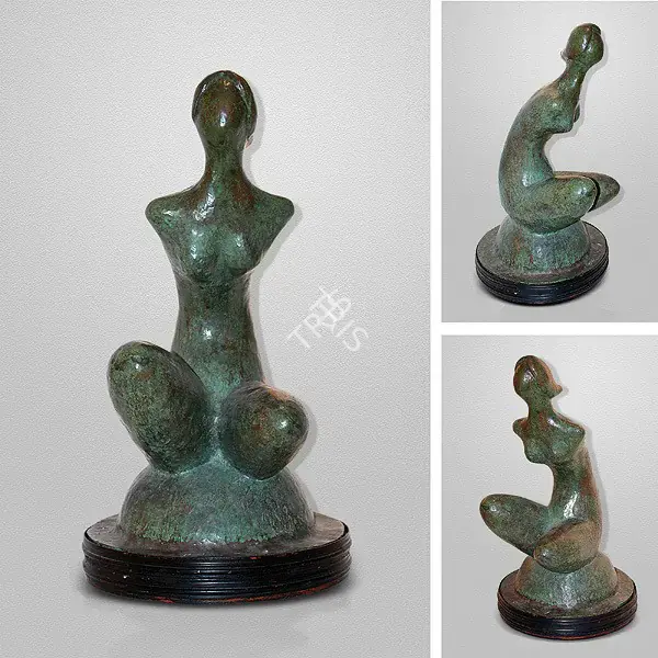 Kar, Chintamoni (Artist). Untitled (From The Nymph Series), 1991 | Sculpture