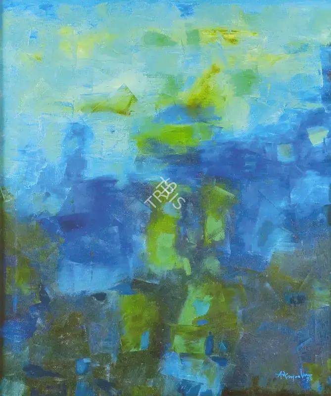Adimoolam, K.M. (Artist). Untitled, 1993 | Painting