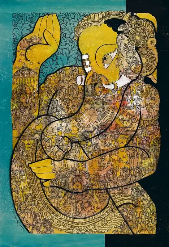 Gorjala, Ramesh (Artist). Untitled. Acrylic on canvas, 2013 | Painting | FineArts | 00332479