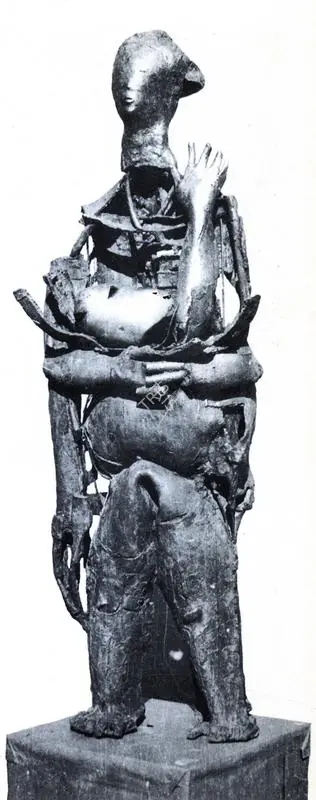 Hore, Somnath (Artist). Mother and Child. 1977 | Art Heritage 3, October 1983-March 1984 | Sculpture | FineArts | 00530048