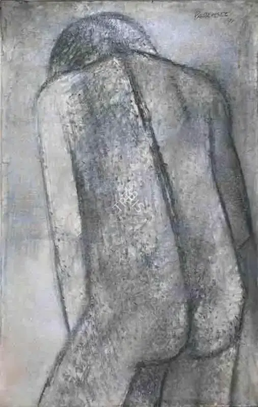 Padamsee, Akbar (Artist). Nude, 1991 | Painting