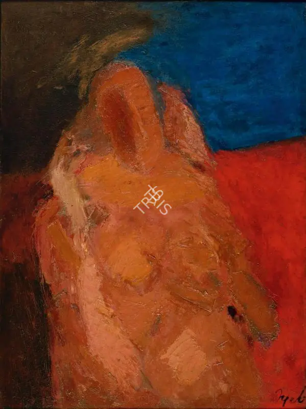 Mehta, Tyeb (Artist). Untitled. Oil on board, 1960 | Painting | FineArts | 00595579
