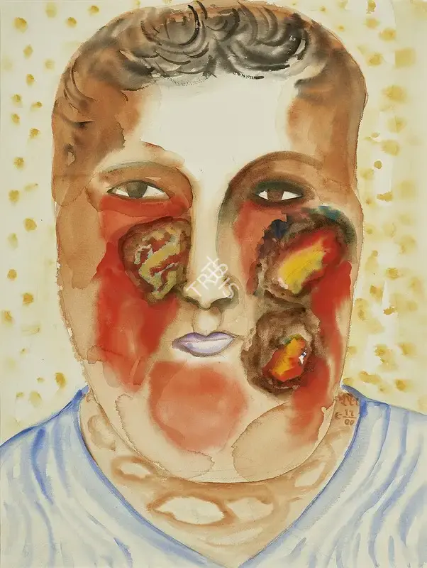 Khakhar, Bhupen (Artist). Untitled, 2000 | Painting
