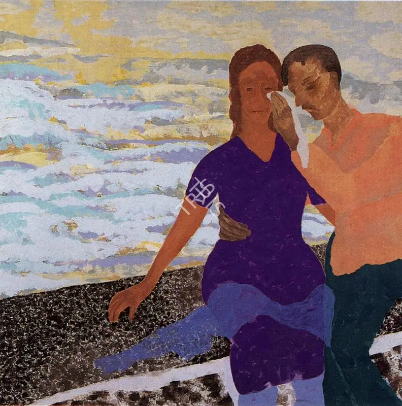 Patel, Gieve (Artist). Untitled. Acrylic on canvas, 1993 | Painting | FineArts | 00372478