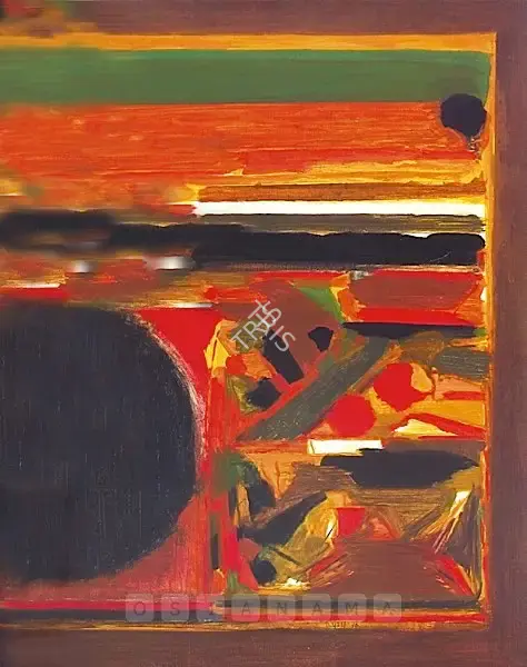 Raza, S.H. (Artist). Untitled, 1976 | Painting