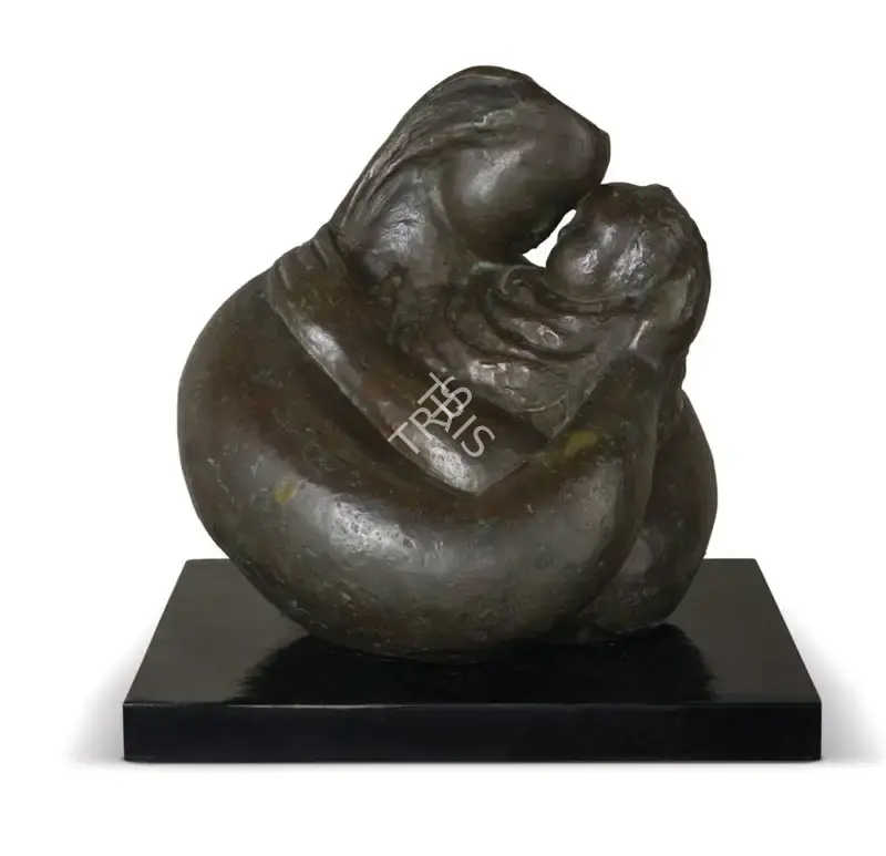 Dasgupta, Prodosh (Artist). Untitled. Bronze; Edition 1/5, 1954 | Sculpture | FineArts | 00604618