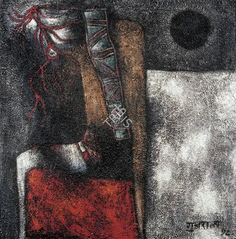Gujral, Satish (Artist). Christ, 1992 | Painting
