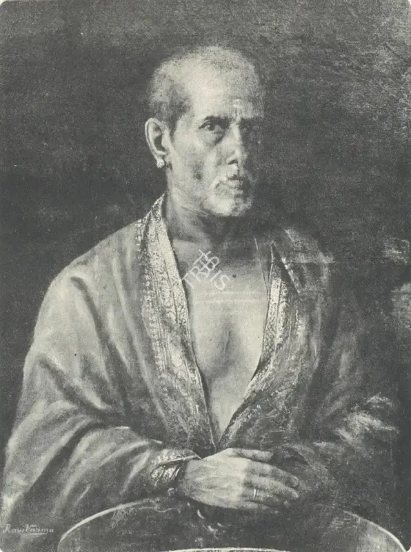 Varma, Raja Ravi (Artist). Uncle of the Artist. n.d. | Marg, March 1979 | Painting | FineArts | 00674548