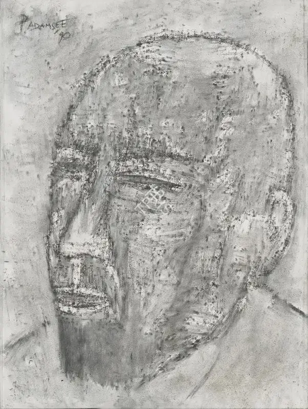 Padamsee, Akbar (Artist). Head, 1990 | Painting