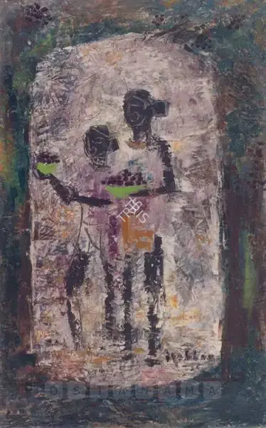 Hebbar, K.K. (Artist). Untitled, n.d. | Painting