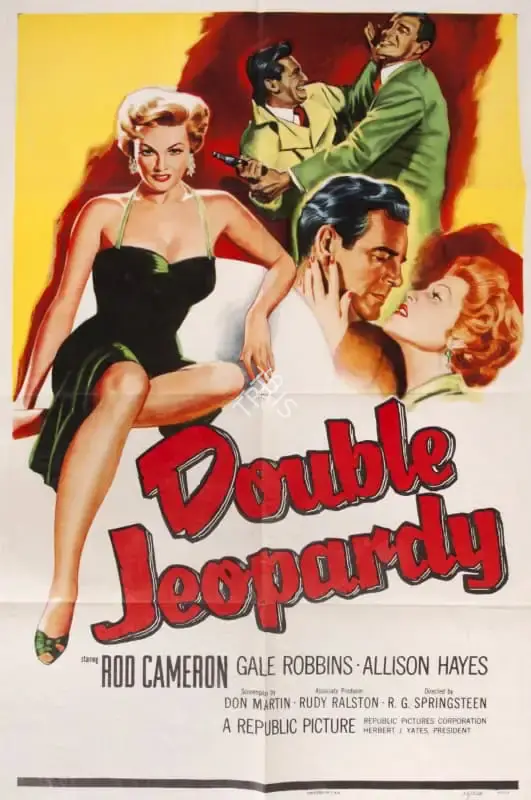 Ralston, Rudy (Producer), Double Jeopardy, 1955 | Poster | CinemaEducation | 00789571