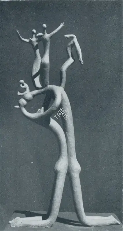 Bhagat, Dhanraj (Artist). Tree of Life. n.d. | Marg, June 1955 | Sculpture | FineArts | 00674207