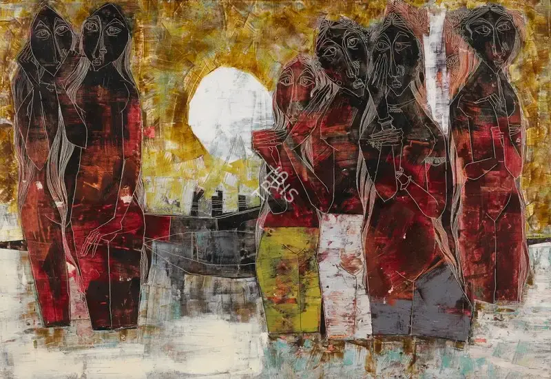 Dave, Shanti (Artist). Untitled, 1961 | Painting