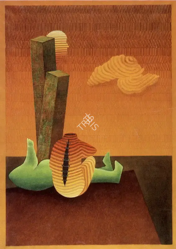 Tanwar, Viren (Artist). Gap-Again, Gap-Again. Oil on canvas, n.d. | Painting | FineArts | 00371765