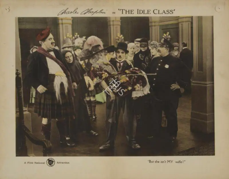 Totheroh, Roland (Cinematographer), The Idle Class, 1921 | Photographic Still Mounted on Lobby Card | CinemaEducation | 00795005