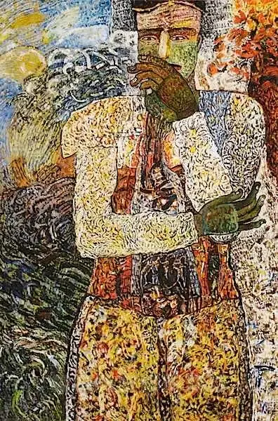 Chakravarty, Jayashree (Artist). Untitled, 1989 | Painting