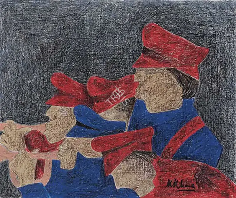 Khanna, Krishen (Artist). Untitled (Bandwalla), n.d. | Painting