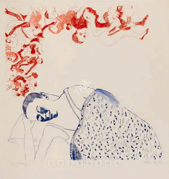 Khakhar, Bhupen (Artist). Dream, 1990 | Graphic Art