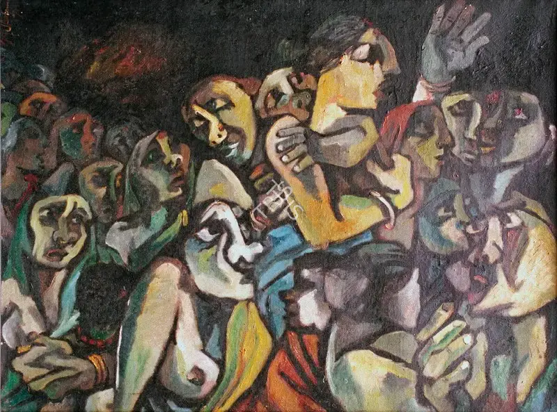 Roy, Sajal (Artist). Untitled, 1970 | Painting