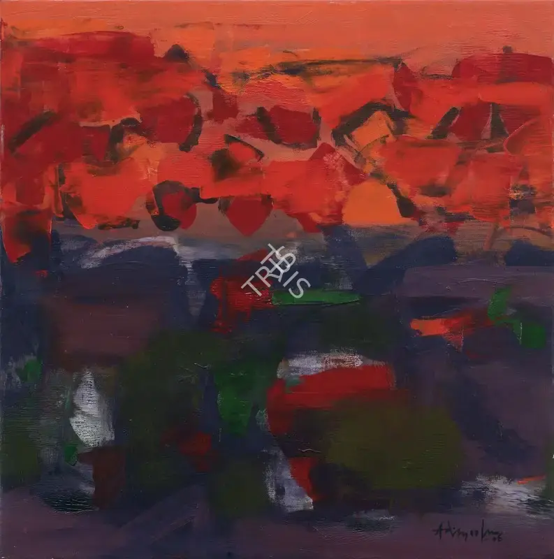 Adimoolam, K.M. (Artist). Untitled. Oil on canvas, 2006 | Painting | FineArts | 00577152
